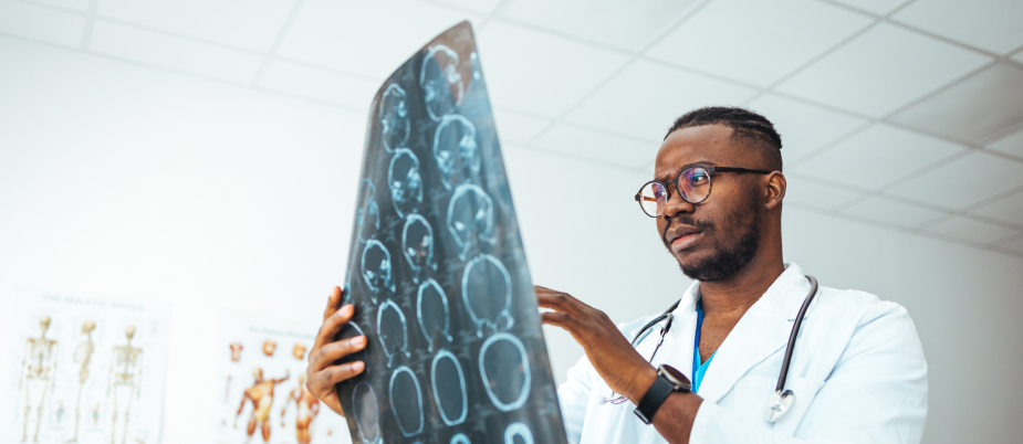 brain injury xray