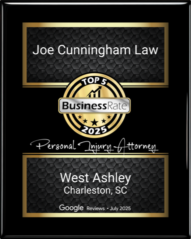 BusinessRate Top 5 Personal Injury Attorney, 2025